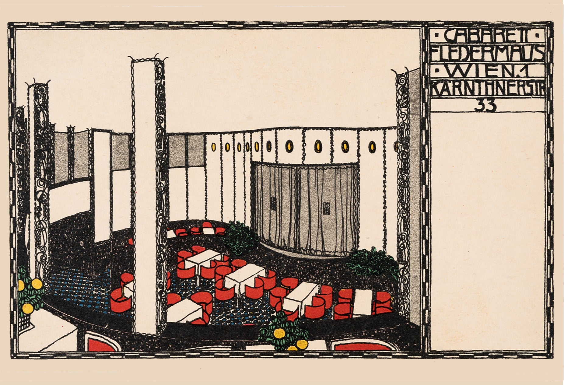 Tarjeta postal der Wiener Werkstätte nr. 838 - Weihnachtskarte de Arnold Nechansky, 1911 - postal 