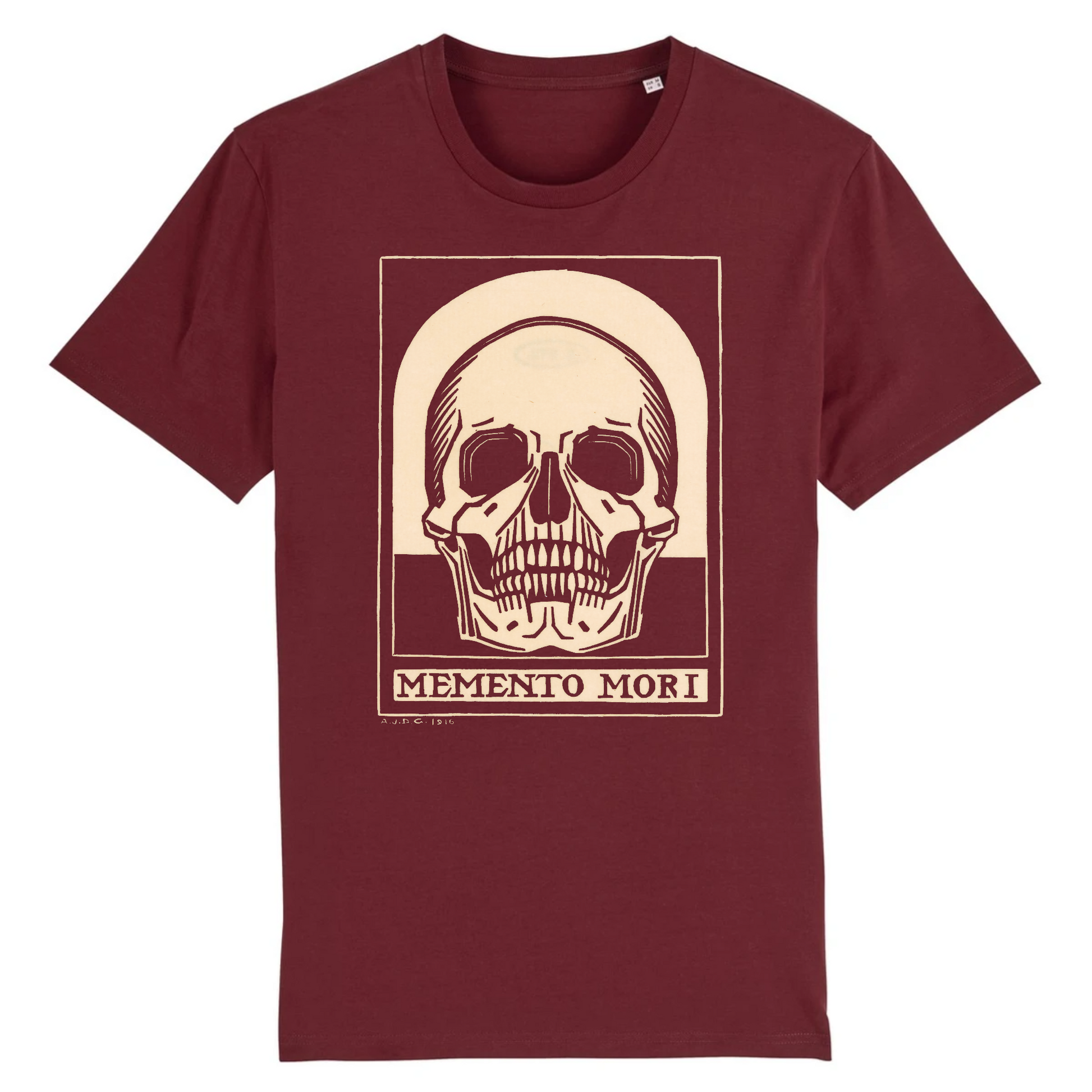 MEMENTO MORI  by Julie de Graag, 1916 - Organic Cotton T-Shirt