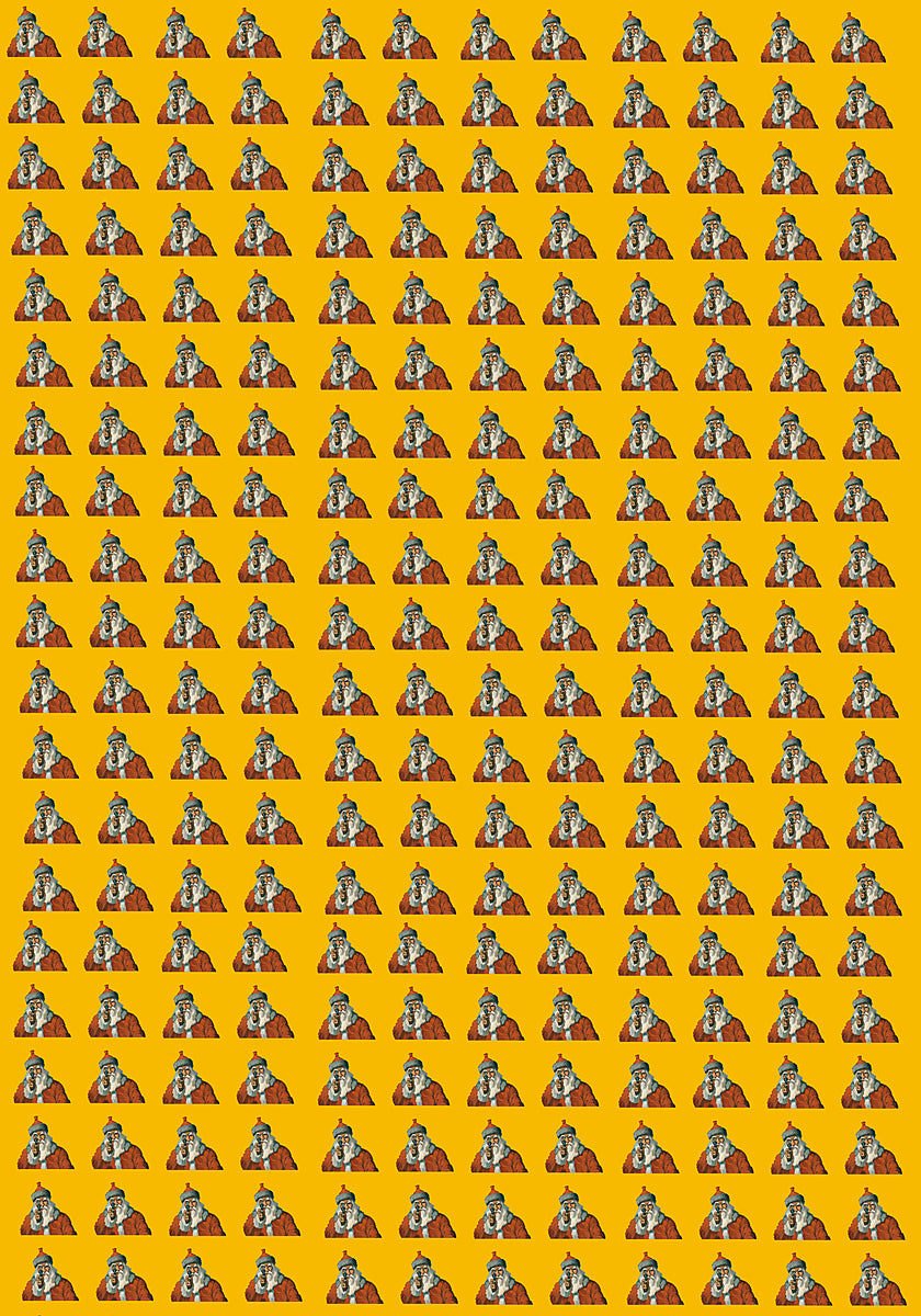 Hands Up, Santa with a Gun par Will Crawford, 1912 - Papier d'emballage
